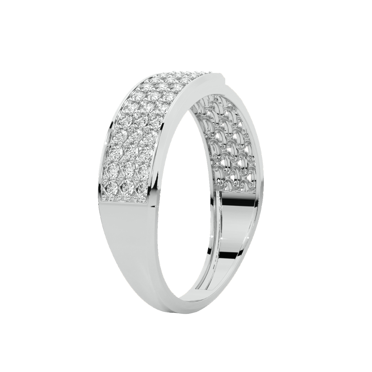 Darcy Round Diamond Ring For Men